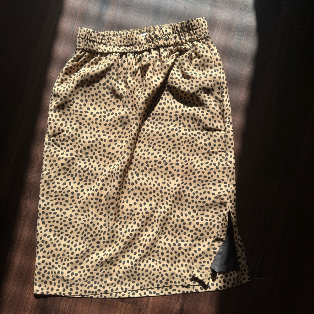 NWT J.Crew Pull Over Midi Skirt
